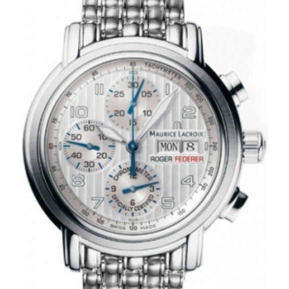 Maurice Lacroix Masterpiece ~ MP6128 Roger Federer Croneo Mens Watch Ltd. Ed.